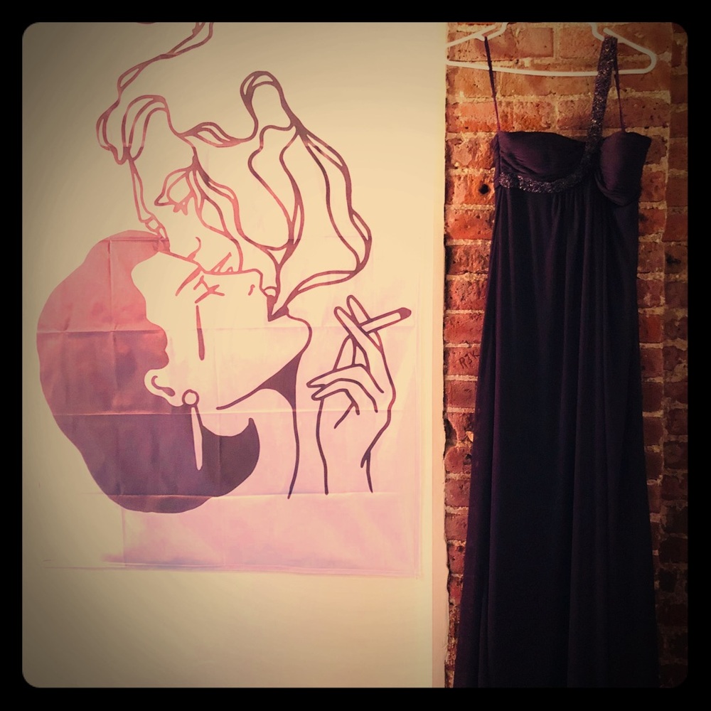 Dark Purple Gown